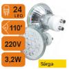 LED lmpa GU10 24 LED Srga
