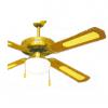 Eszttikus antik rz szn mennyezeti ventiltor 3 fokozat hzzsinros kapcsolval 1 lmpval hbiztostkkal 4 falaptos 5400m3 h 60W Lapt tmr 1300mm