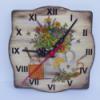 15 cm es szgletes kerek mzes gygynvnyes ra Otthon lakberendezs Falira Decoupage szalvtatechnika Festett trgyak 4 mm vastag 15 cm tmrj lapra kszlt A kzi festssel kialaktott