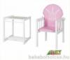 A Klups princess etetszk egy mozdulattal talakthat jtkasztalkv s kisszkk Klups Princess babaszoba kellke mrete 102x47x65 cm A kiszlltsi djjal s rendelsi idvel kapcsolatban keresse