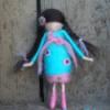 Tnemezelt trkiz baba Baba mama gyerek Jtk Gyerekszoba Baba babahz Baba s bbkszts Nemezels Puha gyapjbl kszlt tnemezelt baba Romantikus kis s nagylnyoknak A baba 11 cm Vgtagjait Mesk