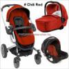 Graco Symbio Trio babakocsi szett Chili Red