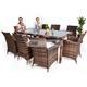 Hirdetsek 17 rszes polyrattan garnitra Btor