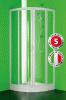 Hopa PONTE plexi ves zuhanykabin 83x83x185 cm