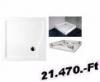 Aqualine Aqua C82 80x80x15cm szgletes Akril nhord zuhanytlca szifonnal