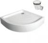 H2O Zno 90x90 ves akryl zuhanytlca szifonnal