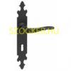 ZR VERET VASALAT ABLAK S AJTKILINCSEK KOVCSOLTVAS KILINCS ANDALUCIA KOV VAS KILINCS GRN KULCSOS 90mm FEKETE AYR 1157