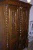 Egri rseki palotbl szrmazik Kb 150 ves Tmr faragott kemny fa Nagyon j llapotban Magassg 195cm korona szlessge 138cm korona mlysge 70cm szekrny m