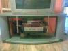 NE HAGYD KI Szp modern ezst szin fst veges TV llvny elad nem dohnyzk ltal lakott laksbl Tel 30 603 1060