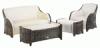 Anyaga alumnium vz kzzel fonott polyrattan Yachtok fedlzetn hasznlt idjrsll mbr huzat Mretek 2 szemlyes szfa 167 x 85 x 84 cm Fotel 84 x 86 x 85 cm Kvzasztal 122 x 62 x