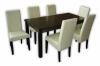 6 db Berta szk tbbfle vlszthat texilbr s pcsznnel Berta asztal ger calvados szilva s wenge sznekben 160x80 cm 200x80 ig bvthet Szlltsi dj az orszg brmely pontjra 5990