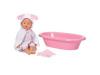 Baby Born Frdethet A kis Baby Born baba szeret frdeni A kis Baby Born lvezi a pancsolst a kiskdban st van sajt trlkzje frdkpenye is
