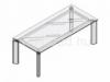 Megnevezs ICO 162305 oszloplbas veg vezeti rasztal Fill Evo 180cm Mret 180 x 72 x 90 cm Szn matt di fekete di rubinvrs di matt fehr fekete fehr rubinvrs fehr matt cseresznye