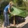 RIMINI Kerti asztal takar 225 x 143 x x 90 cm