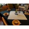 280 cm X 140 cm textil ovlis sttzld asztaltert