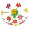 Flowers fali mennyezeti lmpa gyerekszobba LED httrvilgssal Tvirnytval