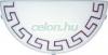Fali lmpa 1x60W d30cm grg mints Greek 1806 Rbalux RAB1806