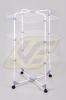 Gimi 145005 Modular 3 Lux ruhaszrt llvny lenyithat szrnyakkal grgs szrtfellet 30m mret 71x71x132cm
