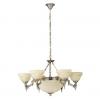 85858 MARBELLA Csillr E14 6 60W 3 60W bronz pezsg