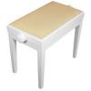Fa szk fa zongoraszk llthat magassg 46 59 cm mretek 32 x 58 cm sly 7 2 kg maximlis teherbrs 100 kg szn fehr textil borts szivacs lfellettel