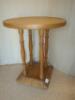 Art deco kerek feny asztal