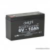 Delight Zsels tpegysg sznetmentes akkumultor 50 x 150 x 94 mm 6V 10 Ah 18522
