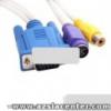 VGA D Sub S video RCA TV kbel PC adapter 1FT