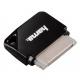 Tpus Apple iPhone iPod micro USB adapter Micro USB aljzat Apple iPone iPod 30 pin dug Segtsgvel egy micro USB kbelt tudunk az iPhone iPod kszlkhez csatlakoztatni Adattvitelre s tl