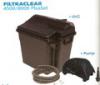Hromkamrs tfolys szr Szett Mechanikusan s biolgiailag tisztt Mret 39 x 29 x 32 cm 25 L Tartalmazza Filtraclear 8000 szr Powermax 2200Fi vzpumpa 9 W os UV C szr