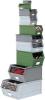 Ell flig nyitott acl trol doboz 350 300 x 200 x 145 mm RAL 6011