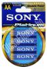 SONY PLATINUM TARTS CERUZA ELEM AA 4DB