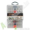 7db os precizis csavarhz kszlet 10732 a szett tartalma 6db 120mm es llthat bitszr 1 db gumrozott auto lock marko