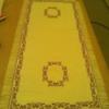 Lila mints tert Otthon lakberendezs Lakstextil Hmzs Lila mints tert Mretei 81 cm hossz s 38 cm szles Fehr aida hmzvszonra kszlt lila h Meska