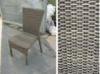 Szk karfa nlkl PVC rattan