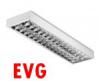 HUNILUX 2x36W T8 EVG Fnycsves mennyezeti parabolatkrs lmpatest tkrs armatra