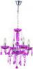 CUIMBRA Csillr kristly lila 4x40w e14 230v Globo 63115 4