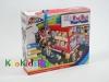Puzzle Piros busz sznyeg puzzle