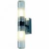 Fali lmpa 230 mm x 40 mm x 85 mm 230 V 50 Hz G9 max 2 x 25 W krm SLV Mibo Wall Up Down 151282 Fali lmpa Mibo Wall Up DownRszben selyemfnyre kiksztett veg AlumniumDekoratv fali lmpa nemes d