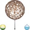 SOLAR goly manyag rattan hats barna 4xLED 0 05W 2V