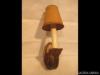1408 G0 Antik faragott fa falikar