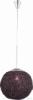 Globo GL 1592 CORC Fggesztett fnyes krm gmb rattan natur 1x60W E27