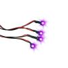 BELSVILGTS 4 DB LED LILA