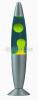 Rabalux Lvalmpa h34, 5cm ezst alap- kk folyadk- srga wax Lollipop 4103 Rbalux