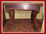 Antik art deco tmrfa kinyithat asztal ebdlasztal ebdl