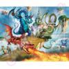 3D Walltastic poszter Lovagok s srknyok 40663