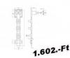 FOREST 166 9503 85 KZP FIKZR OLD RUDHOSSZ 600 mm btorzr