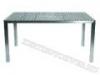 Toscana aluminium asztal 90 150 cm