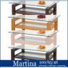 Mrete 100 65 46cm wenge antik cseresznye cseresznye MDF s rozsdamentes szerelvnyek vztiszta veg asztallapos dohnyzasztal oldalasztal lerakasztal wenge cseresznye