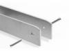 OLDALS LEZR PROFIL 605x60mm MATT ALUMINIUM