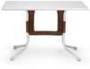 NardiGarden Ezst 110x70cm Werzalit Kvbarna Polo Dupla ttermi asztal